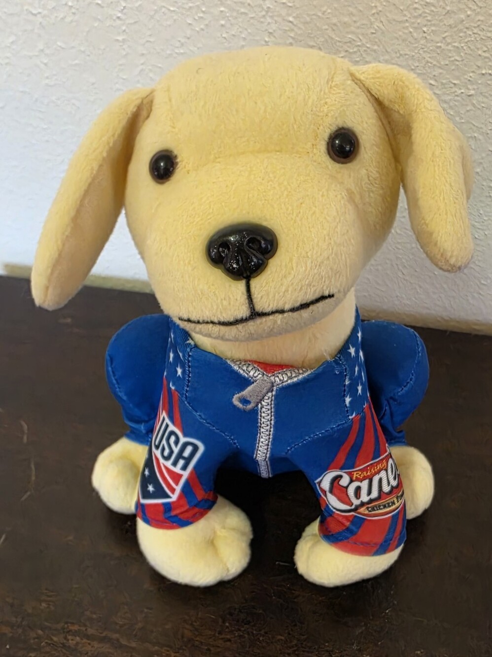 Raising Canes 2026 Limited Edition Plush USA Bobsled Skeleton Plush